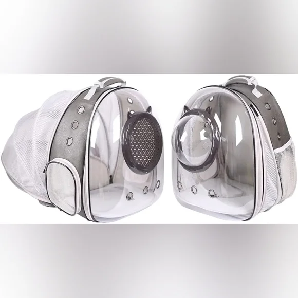 Expandable Cat / Small Pet (puppy) Carrier Backpack - Picture 5 of 8